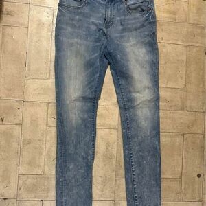 Men’s aero skinny blue jeans size 30x32